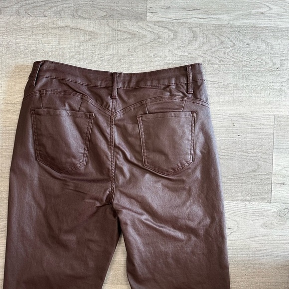 SHEIN Tall Women’s Coated Flare Pants - Size Large - Picture 7 of 7